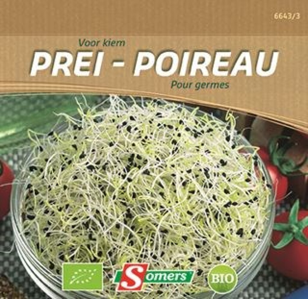 Be-Bio-02 pour germes Poireau Be-Bio-02 pour germes Poireau