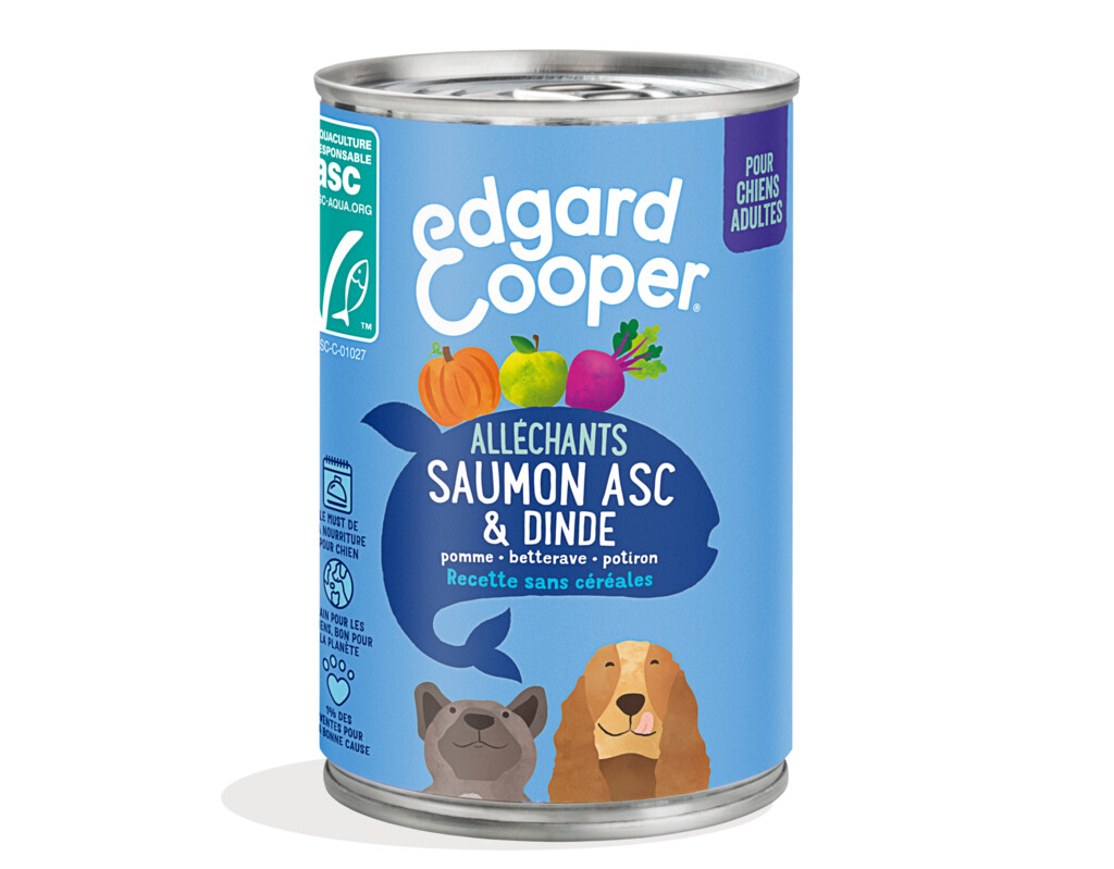 ASC-zalm & kalkoen 400g - adult - blik