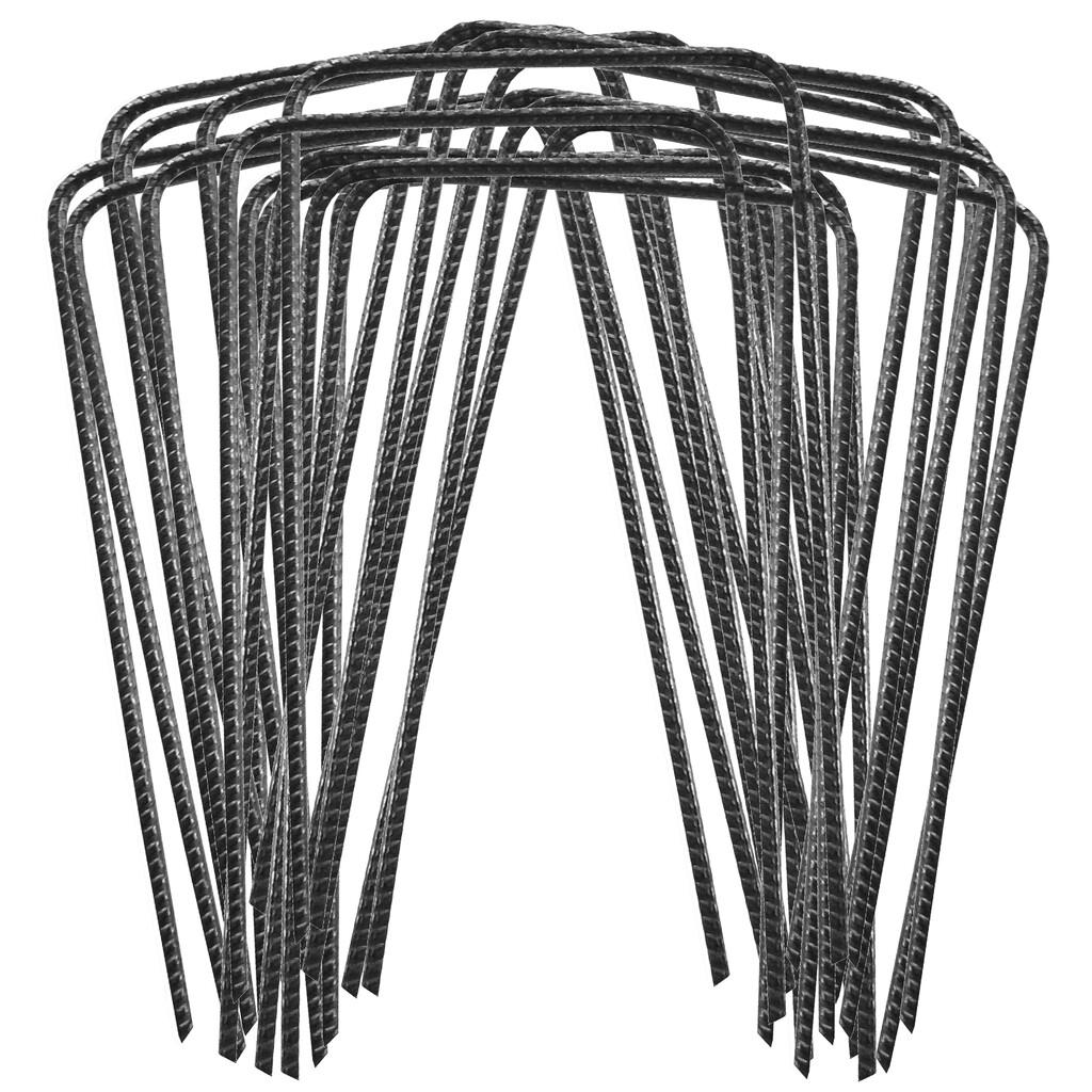 Agrafe torsadé H20x10cm 20x Ø4mm métal, pointe aigue. Agrafe torsadé H20x10cm 20x Ø4mm métal, pointe aigue.