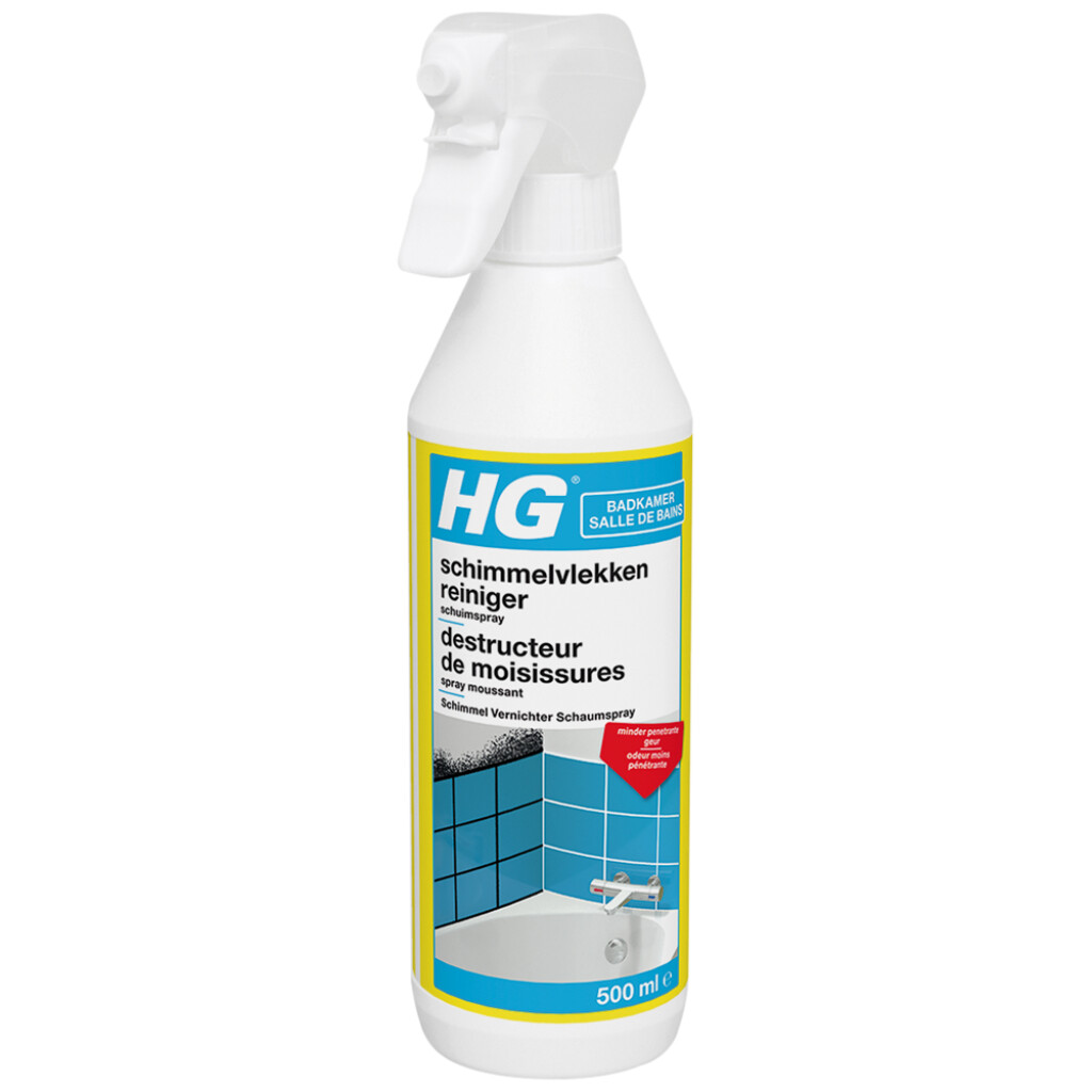 Spray moussant destructeur de moisissures HG 500 ml