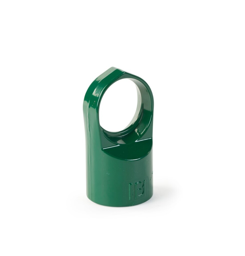 Kopstuk voor bovenbuis diam 48 - aluminium - 9005 zwart Kopstuk voor bovenbuis diam 48 - aluminium - 9005 zwart