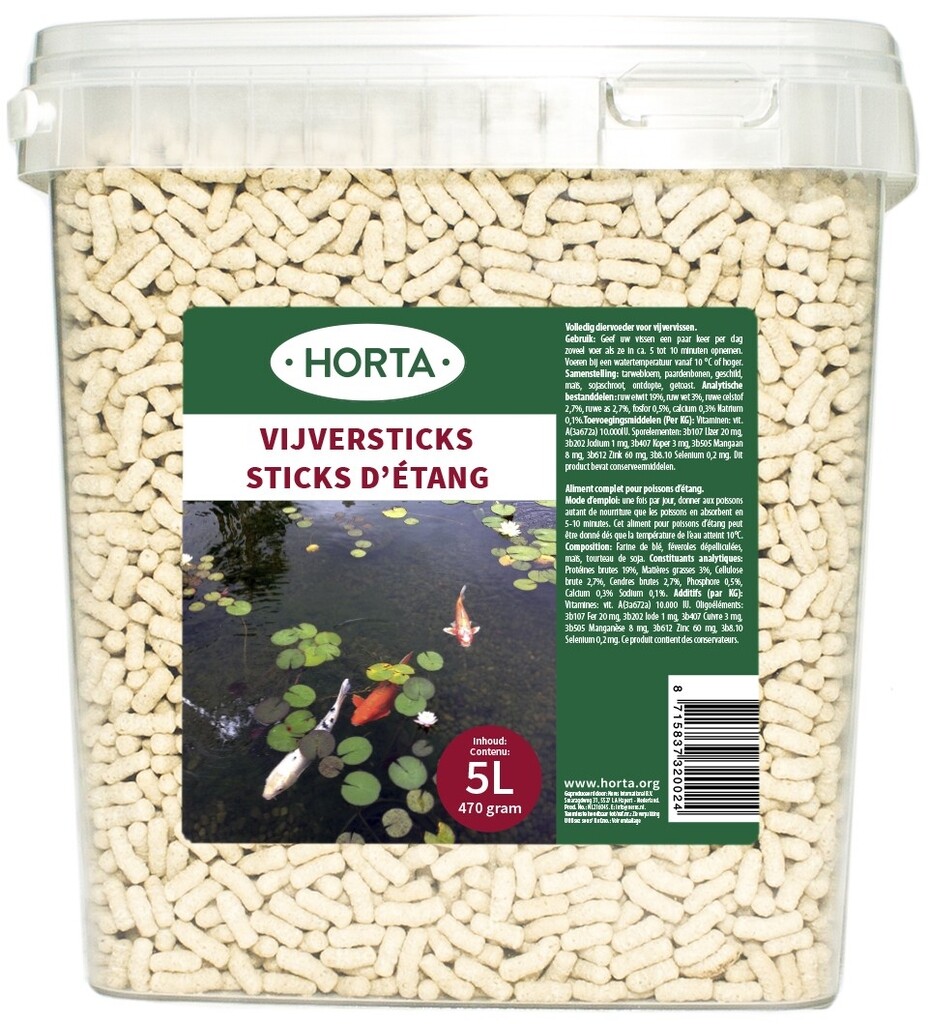 Bâtons de bassin 5 litres/470g Bâtons de bassin 5 litres/470g