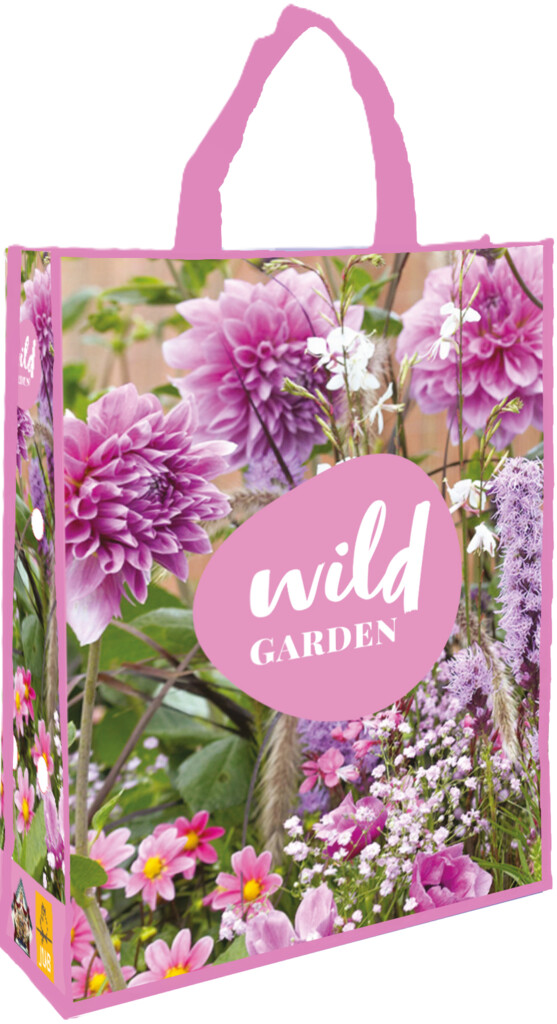X1 Shopping Bag 'Wild Garden' Pink