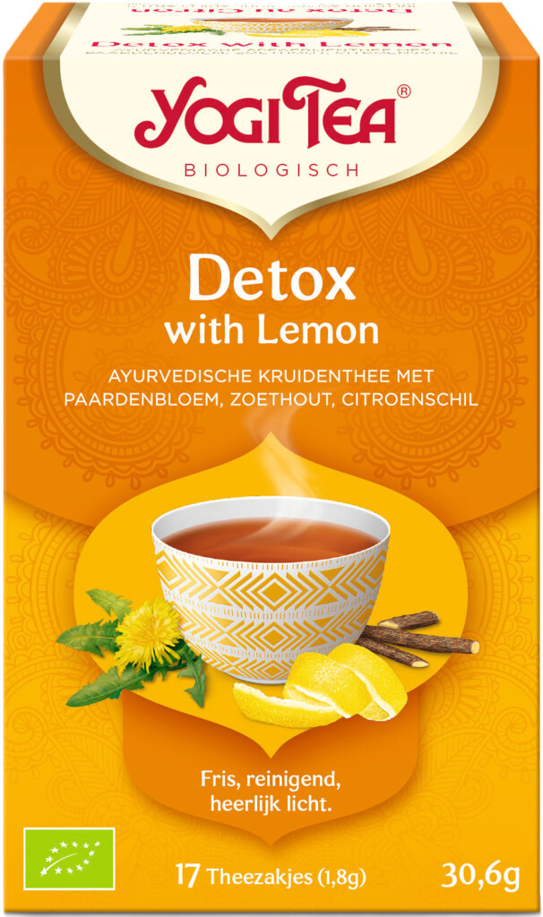 Thé détox au citron bio