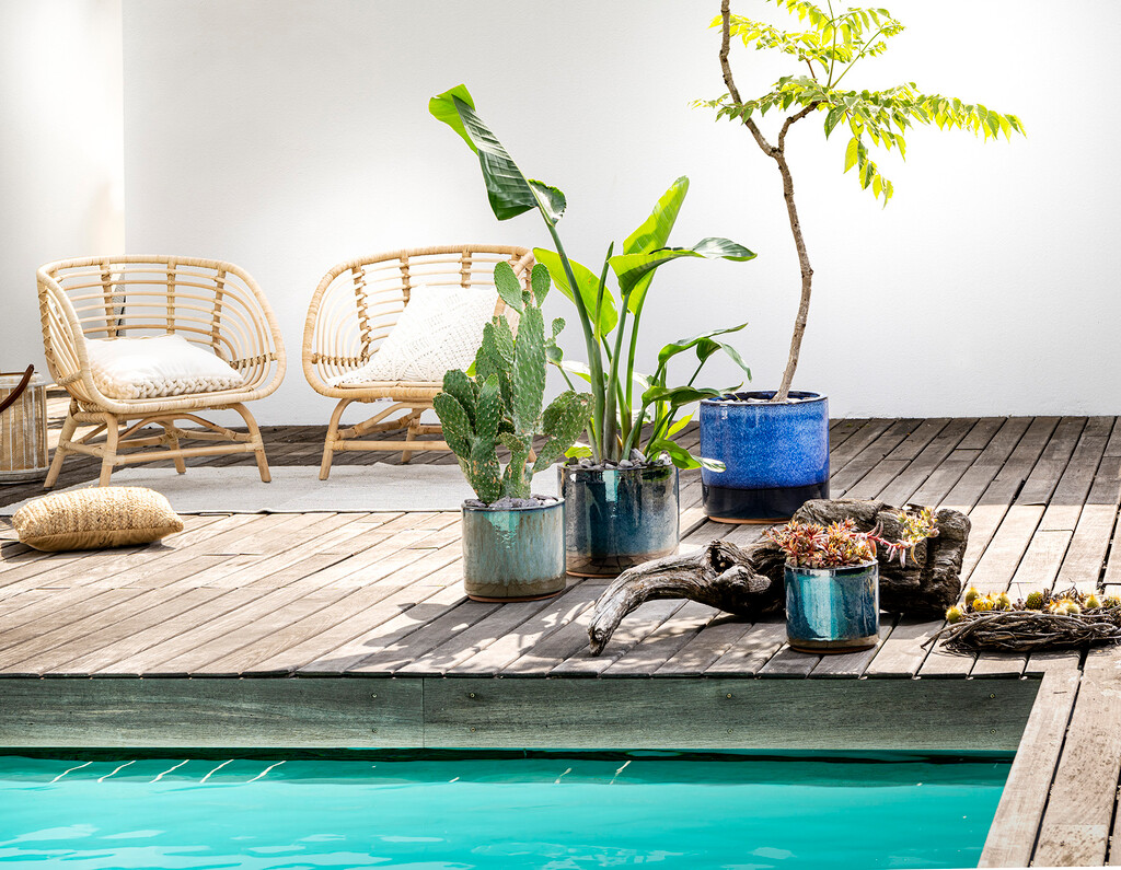 Pot de fleurs Ocean 25xh21cm