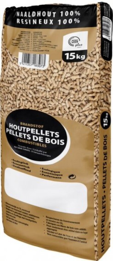 Houtpellets 15kg Houtpellets 15kg