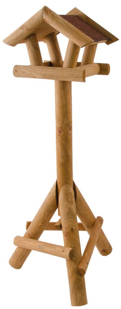 Larix voederhuis, rood, dakleer