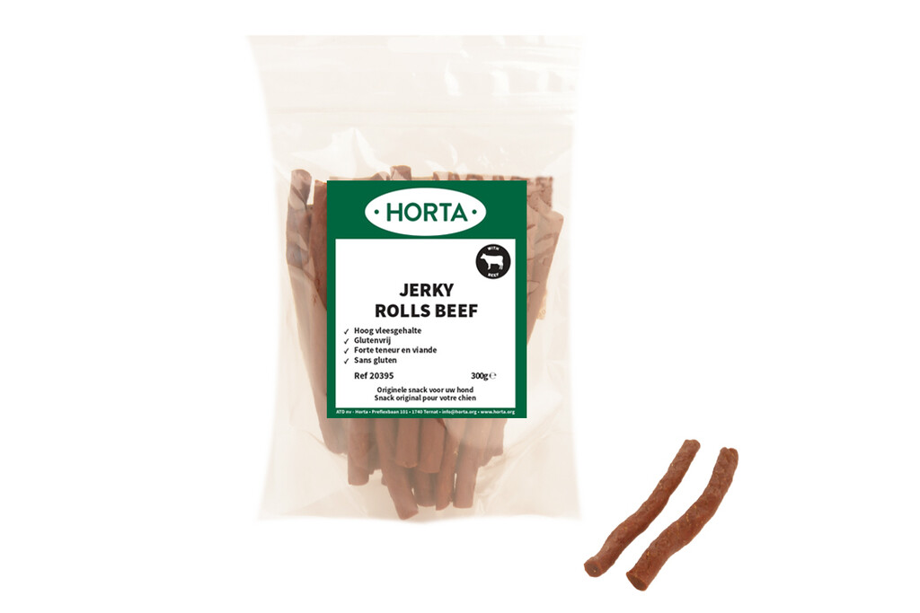 Jerky rolls boeuf 300g Jerky rolls boeuf 300g