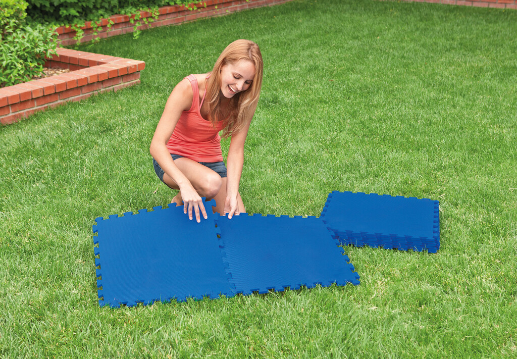 Protecteur de plancher 50x50 8 pièces
