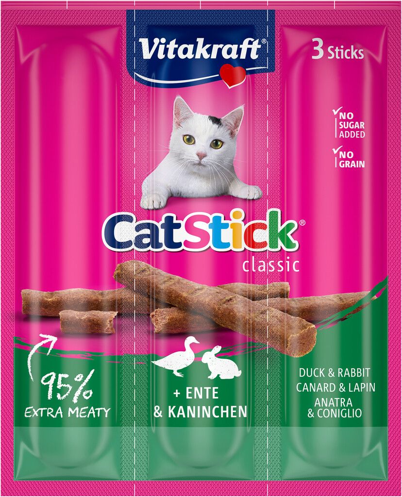 Cat Stick x3 canard/lapin