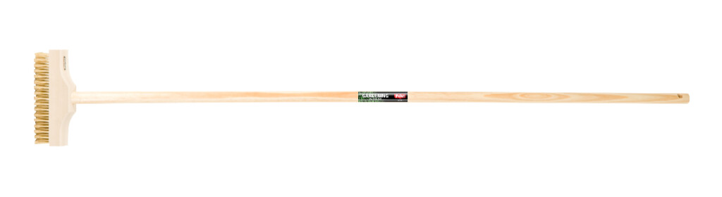 Klinkerborstel met essen steel