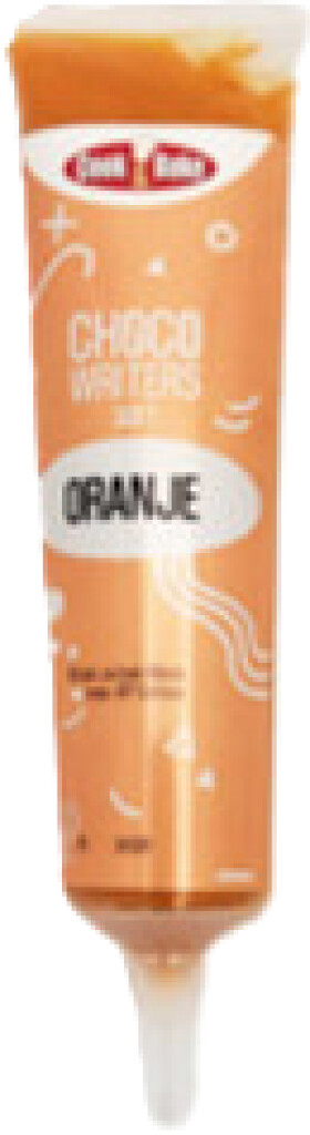Garneertube/chocowriter oranje 25ml
