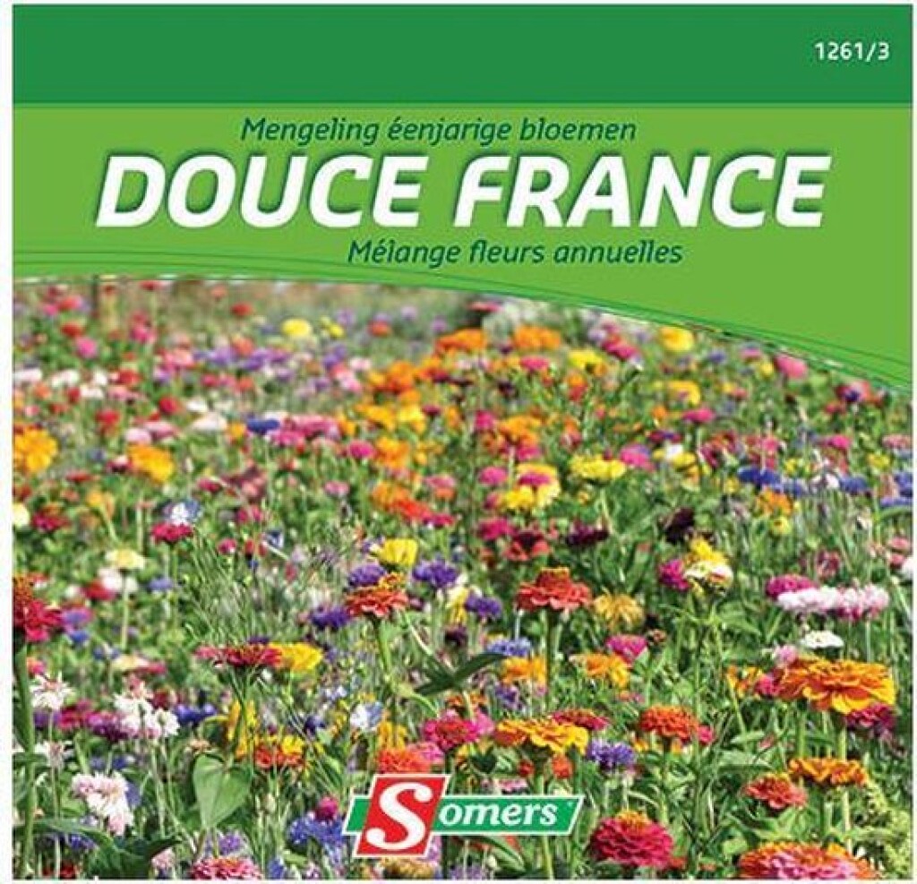 Mengeling éénjarige bloemen Douce France