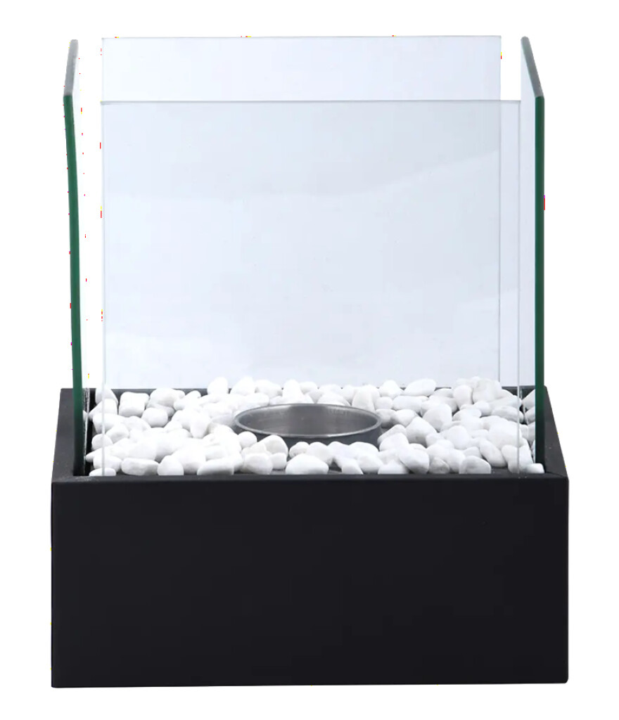 Rechthoekige bioethanol haard