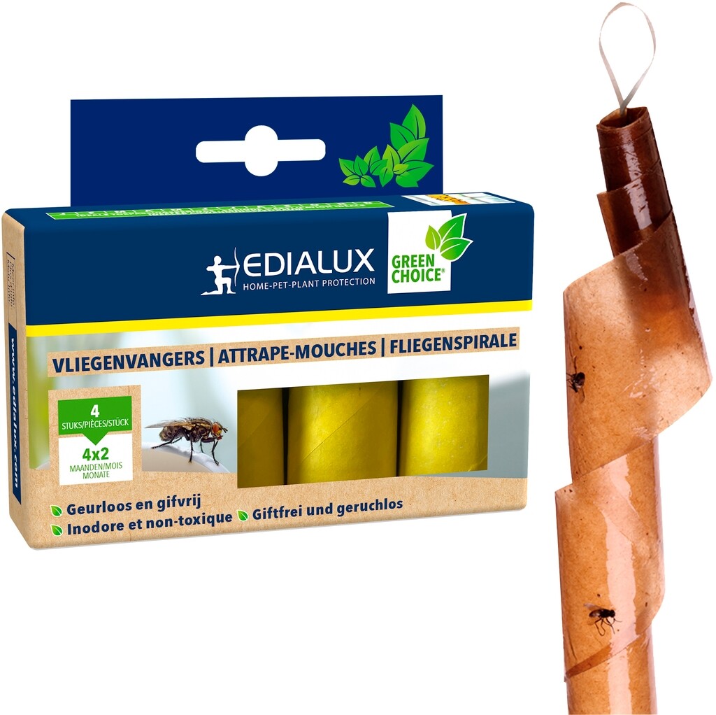 Green Choice vliegenvangers 4 stuks