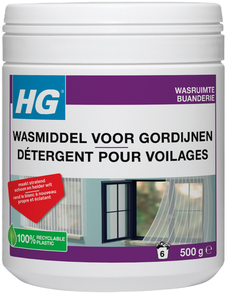 Wasmiddel voor gordijnen 500g Wasmiddel voor gordijnen 500g