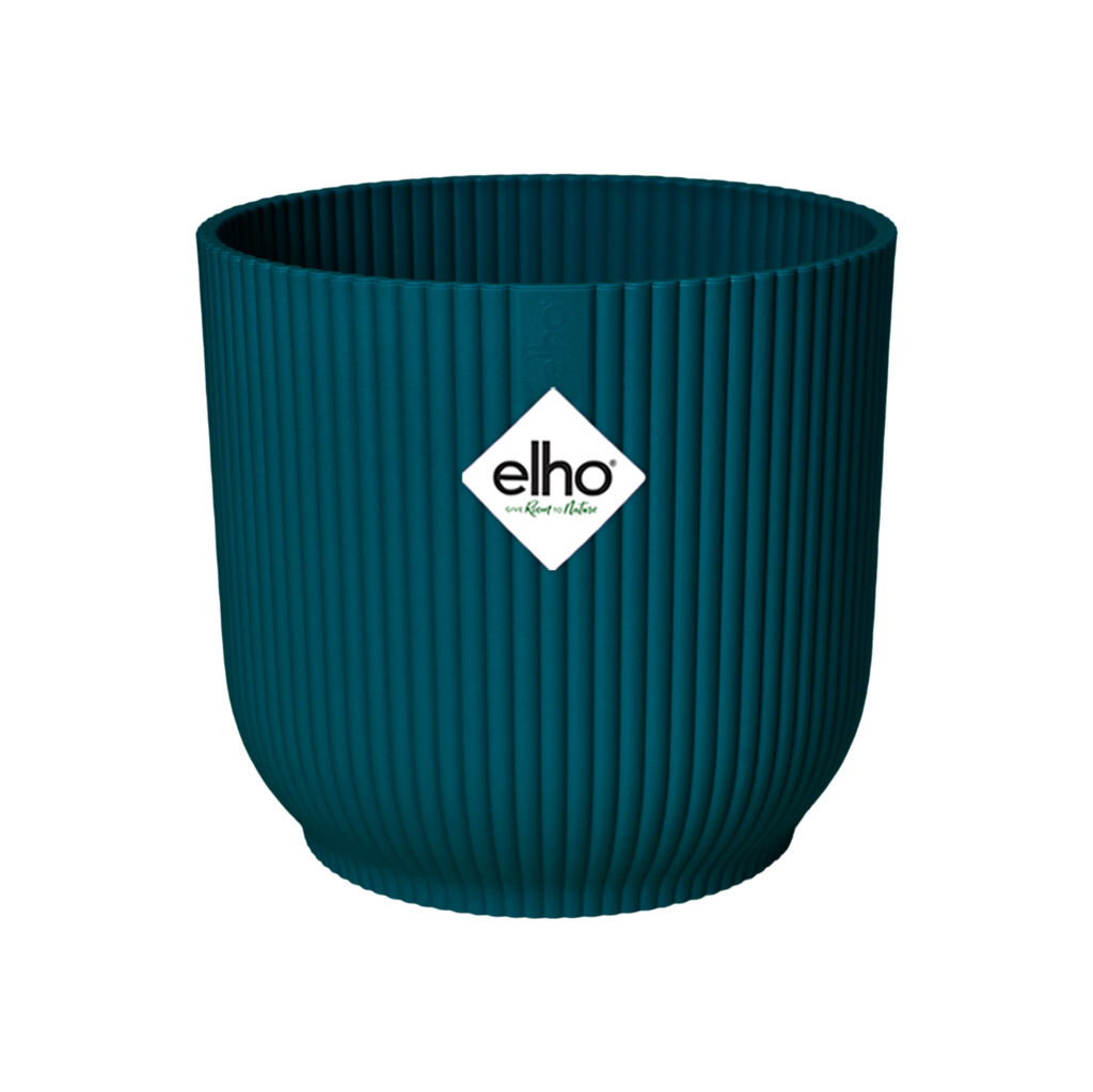 Bloempot Vibes Fold rond 18 deep blue Bloempot Vibes Fold rond 18 deep blue