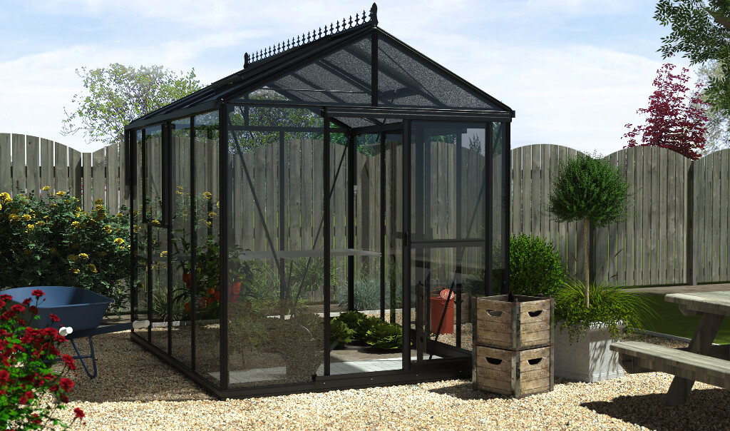 Flexi serre model 2C RAL 9005