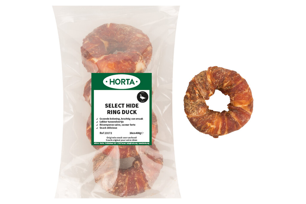 Select Hide Ring duck 10 cm 400g Select Hide Ring duck 10 cm 400g