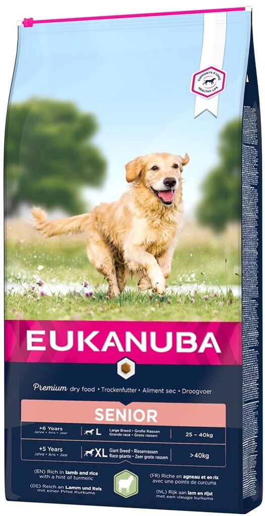 Small & medium breed Senior Lamb & Rice 12kg