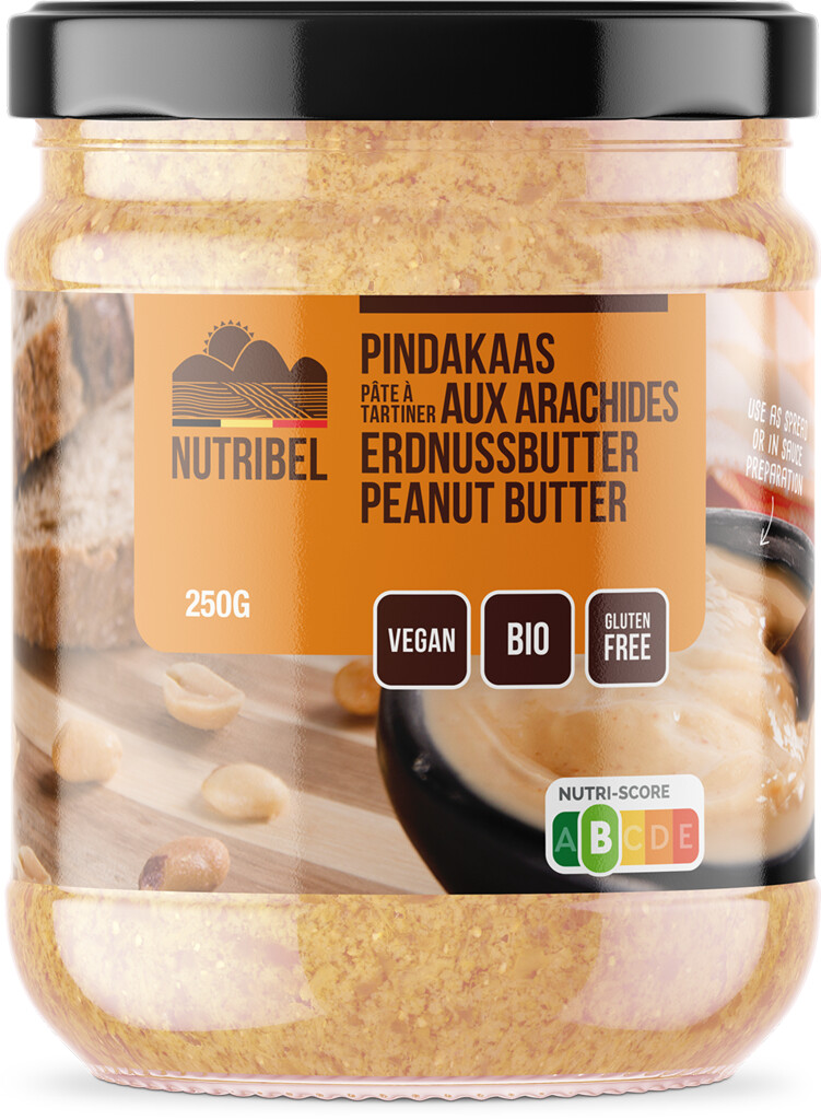 Pâte de cacahuètes bio 250g