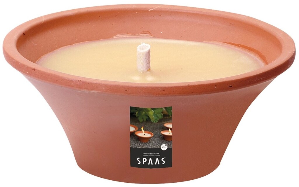 Bougie jardin terre cuite ivoire Bougie jardin terre cuite ivoire