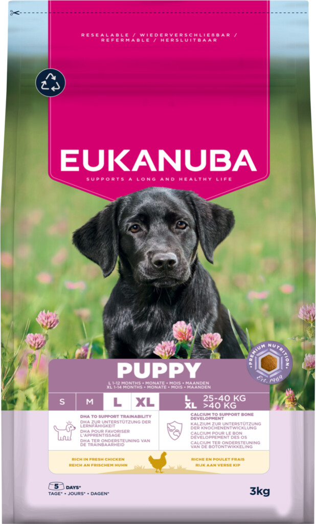 Large Breed Puppy & Junior chicken 3kg