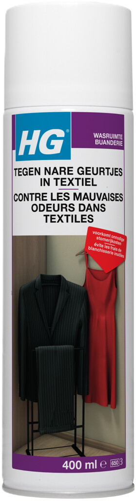 Tegen nare geurtjes in textiel 400ml