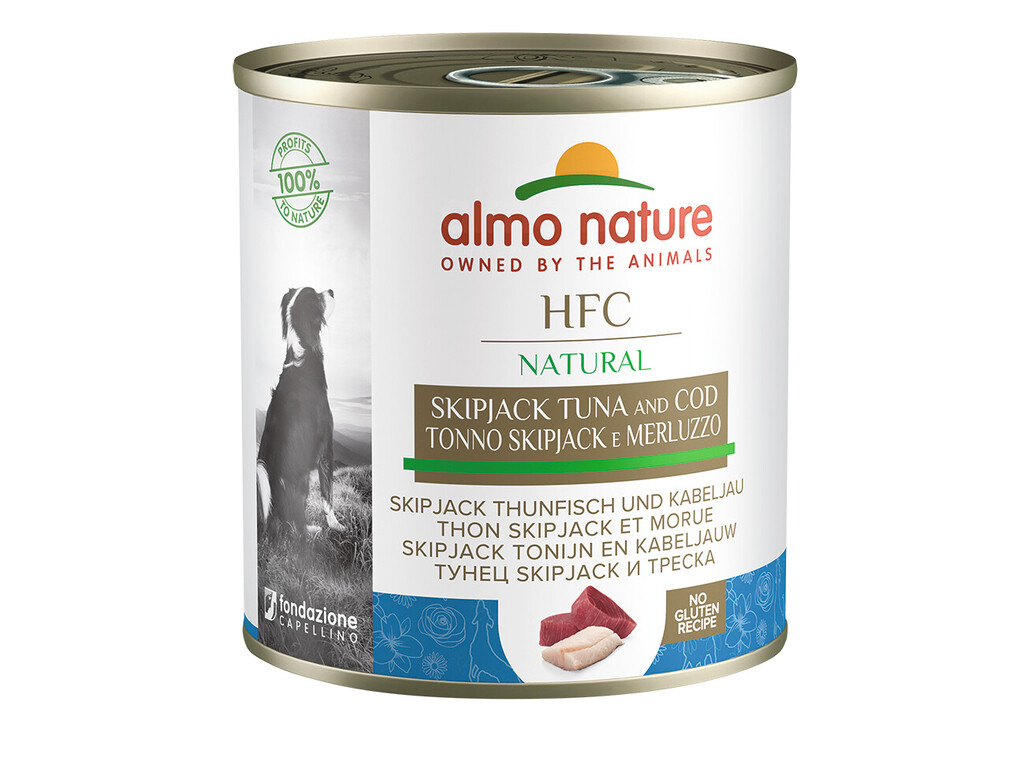 Natural -tonijn kabeljauw 290g