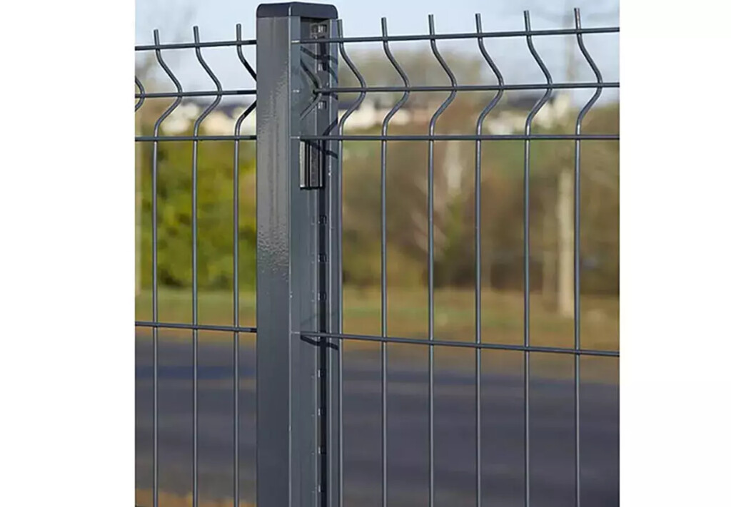 Axyle paal zwart RAL 9005 2,40m