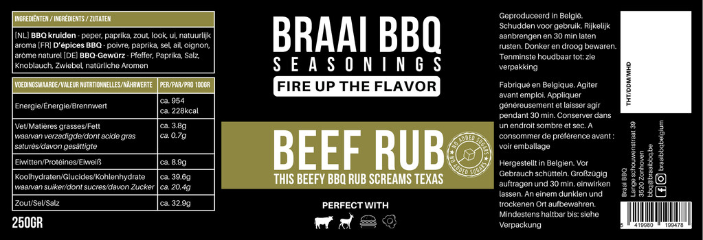 Beef Rub 250g