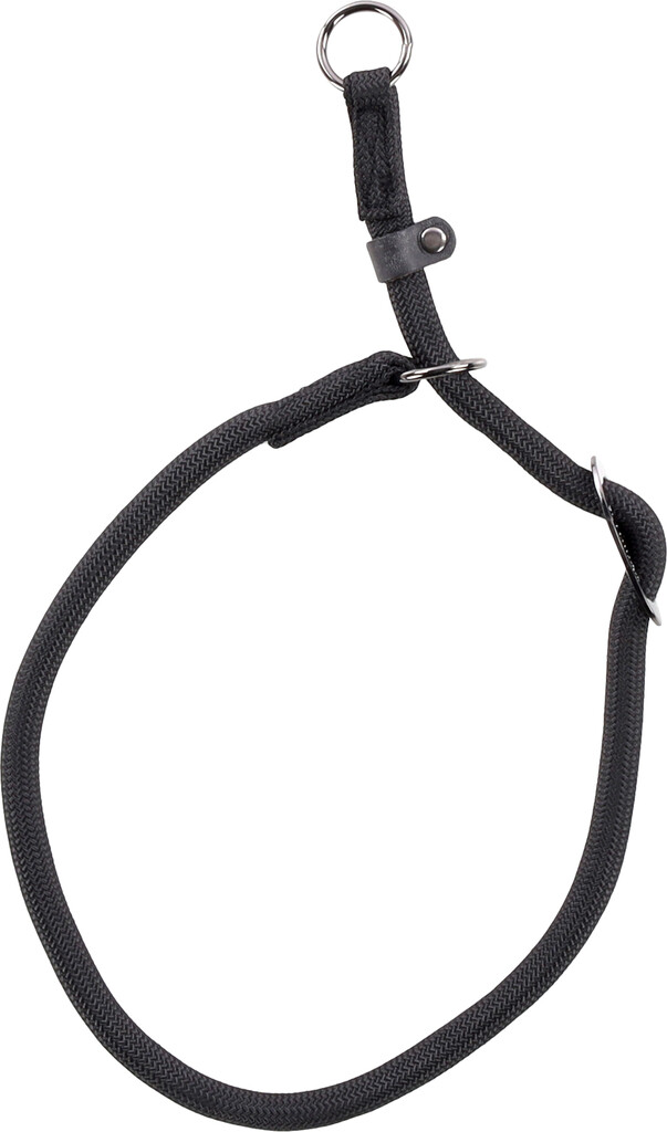Anti-trek Halsband Aiden Zwart XL 60cm 12mm