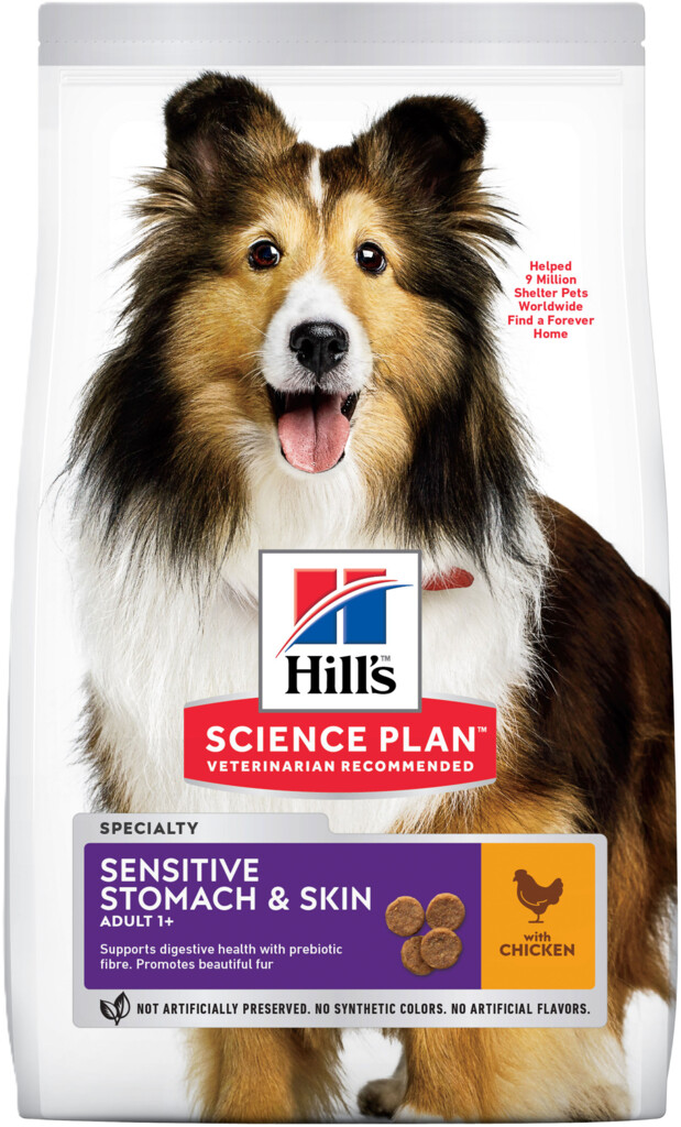 SP Canine Adult Sensitive Stomach & Skin with Chicken dry 12kg