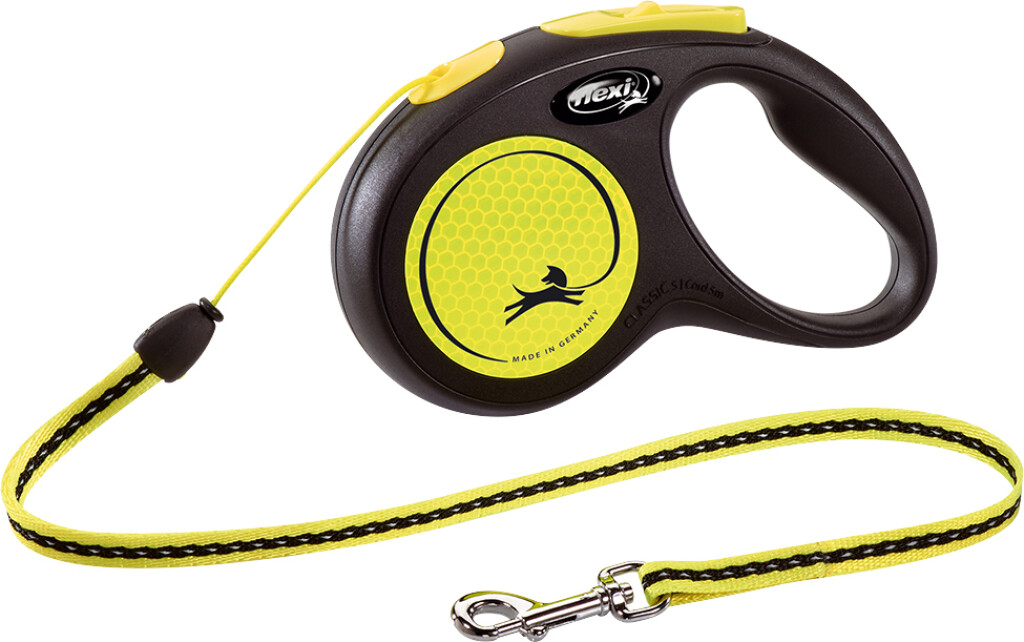 New Neon Koord Rollijn Geel S 5m