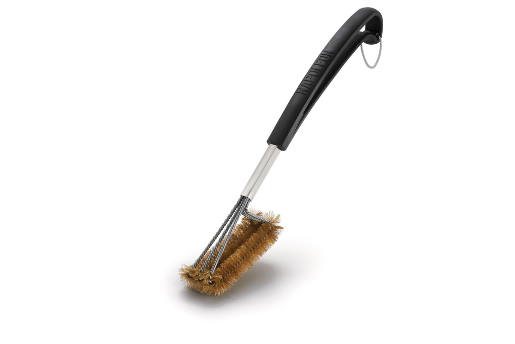 Brosse à barbecue en laiton 3x parallèle Brosse à barbecue en laiton 3x parallèle