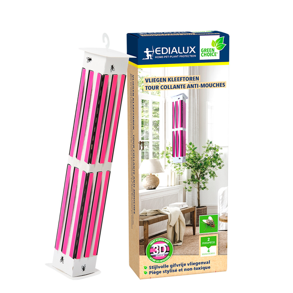 Tout de colle anti-mouches 2 pièces Tout de colle anti-mouches 2 pièces