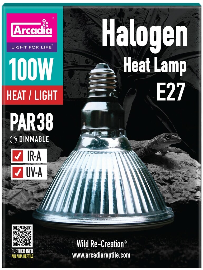 Halogen Basking Spot (E27) 100w