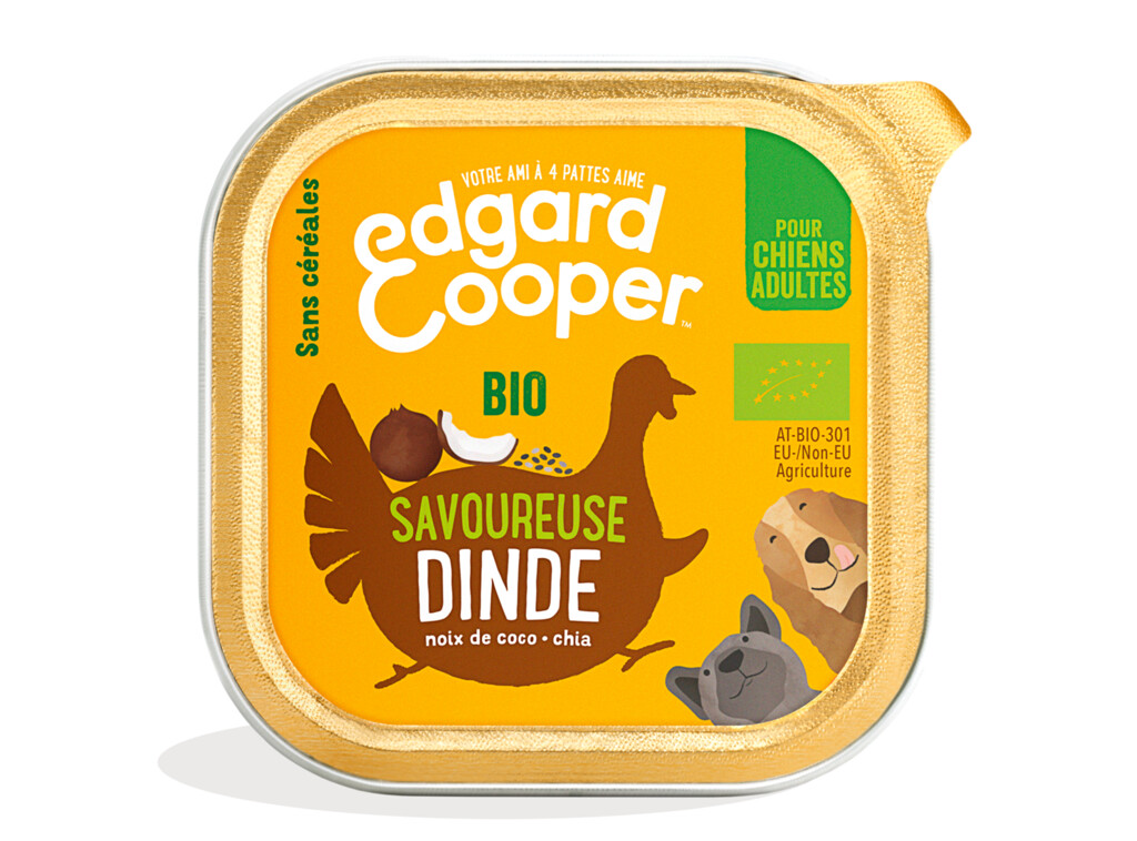 Biologische kalkoen 100g - Adult - kuipje