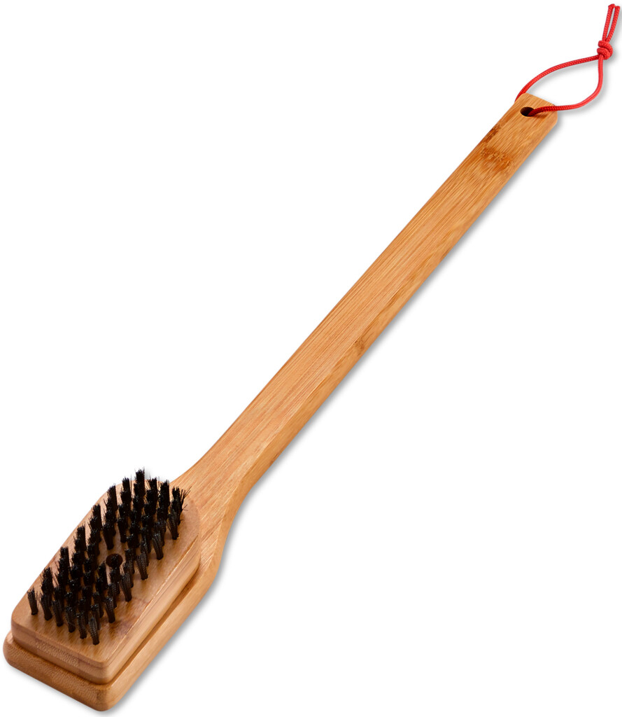 Brosse avec manche en bambou grand 46 cm
