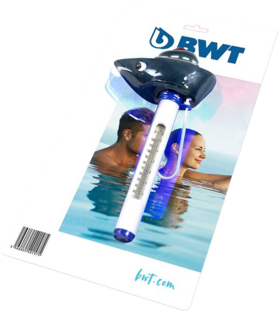 Drijvende thermometer bootje