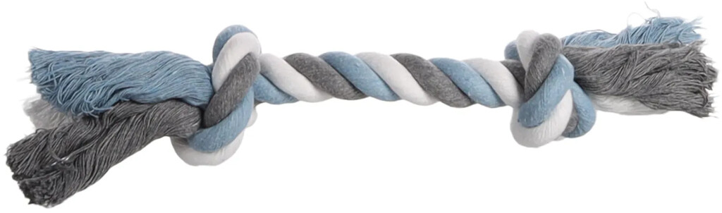 HS Jim Corde 2 Nœuds Bleu/Blanc/Gris M 30 cm