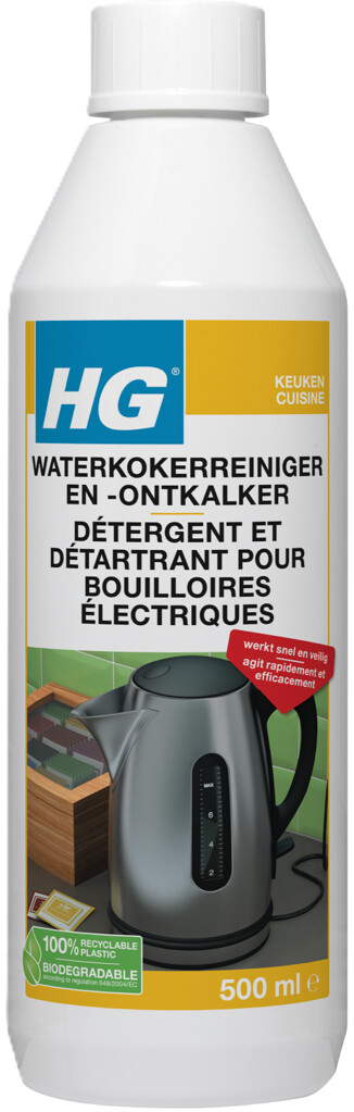 Détergent et détartrant bouilloires électriques 500ml 