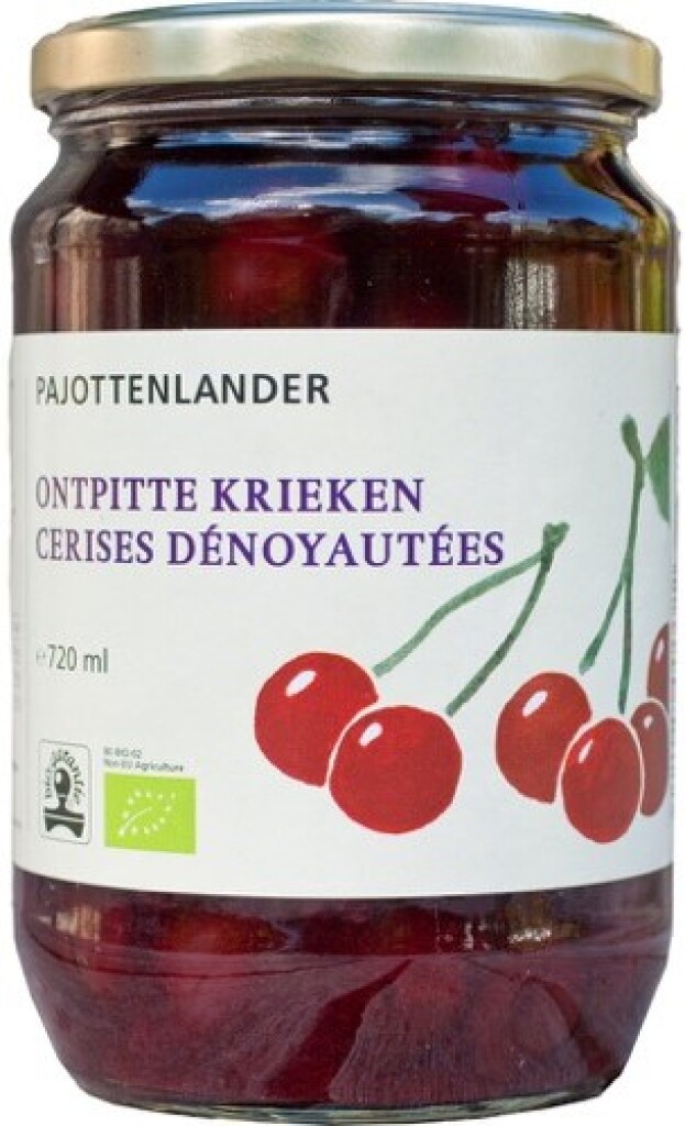 Cerises dans leur propre jus bio 720ml