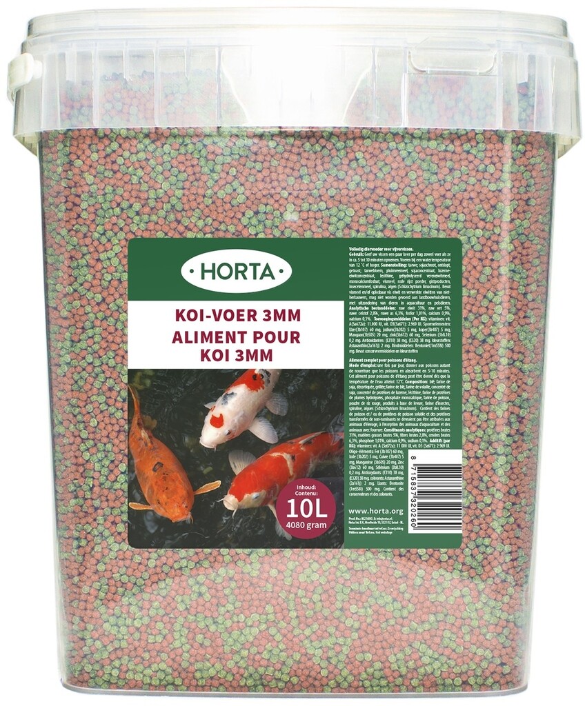 Nourriture pour carpes koï 3 mm/4080g