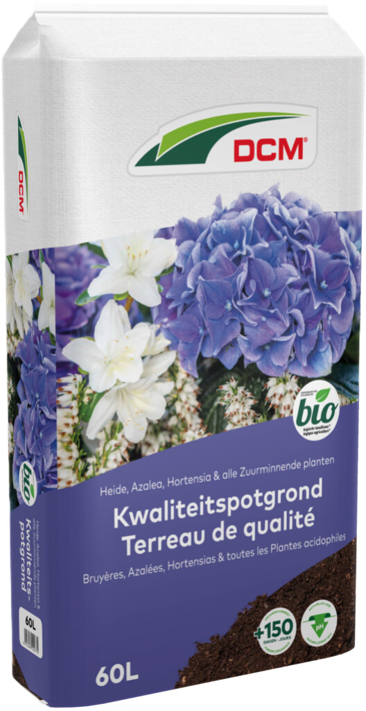 Potgrond heide, azalea, hortensia & alle zuurminnende planten 60L