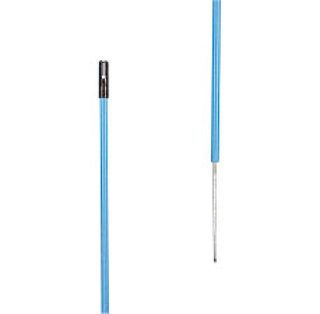 Piquet PVC bleu, 0,85m + 0,20m pointe(10) Piquet PVC bleu, 0,85m + 0,20m pointe(10)