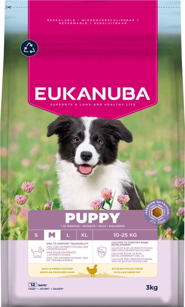 Medium Breed Puppy & Junior chicken 3kg