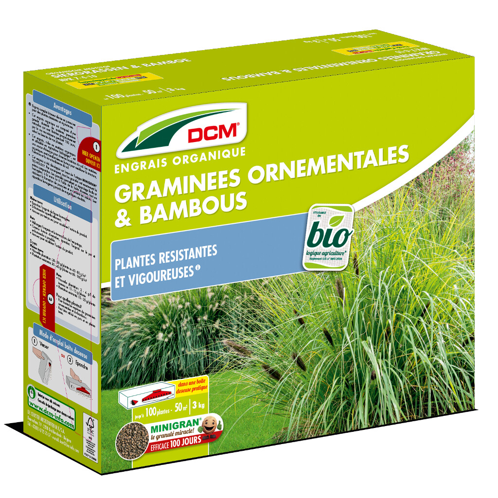 Engrais Graminées ornementales & Bambous 3kg