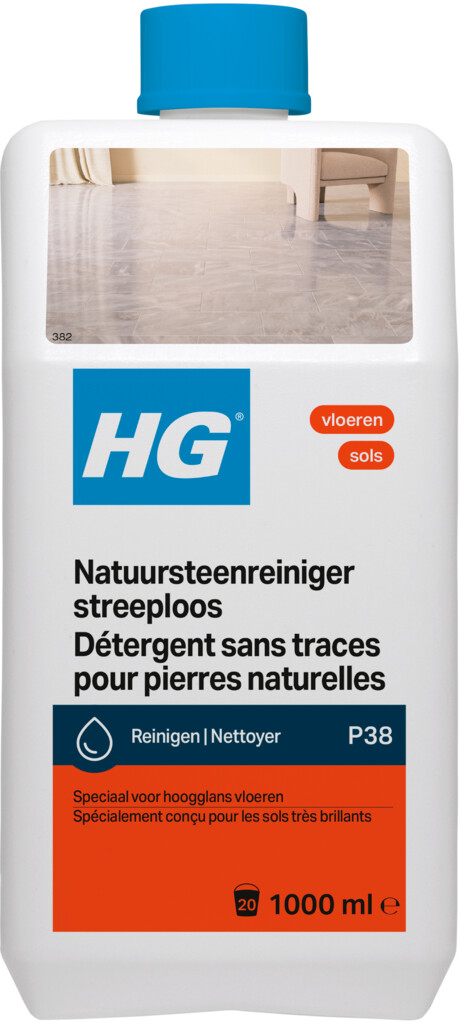 Natuursteenreiniger streeploos (product 38) 1L