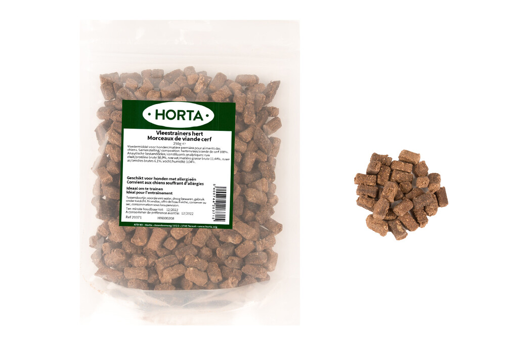 Morceaux de viande cerf 250 g